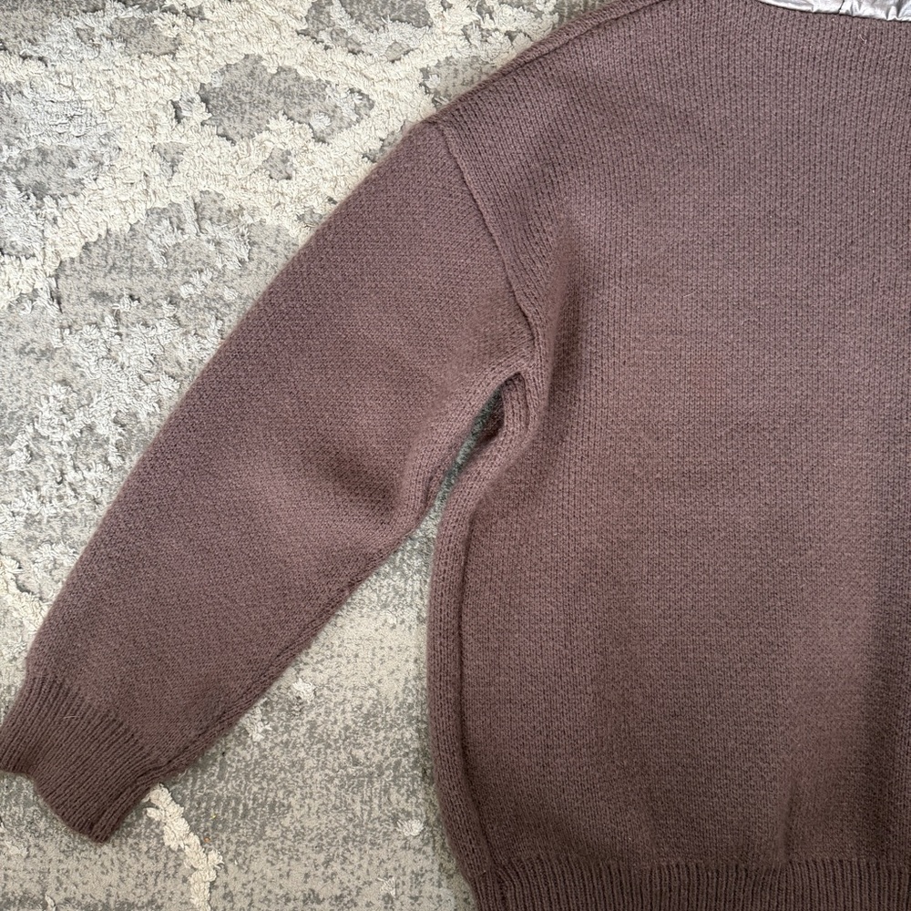 Easel Brown Metallic Jacket - Picture 7 of 8